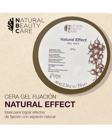 NBC GEL WAX NATURAL EFFECT 350 GRS.