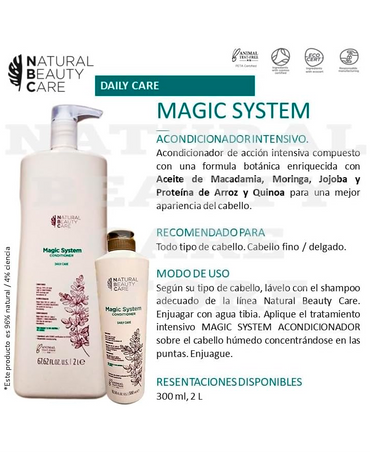 NBC MAGIC SYSTEM CONDITIONER 2 LT. - El Palacio De La Belleza