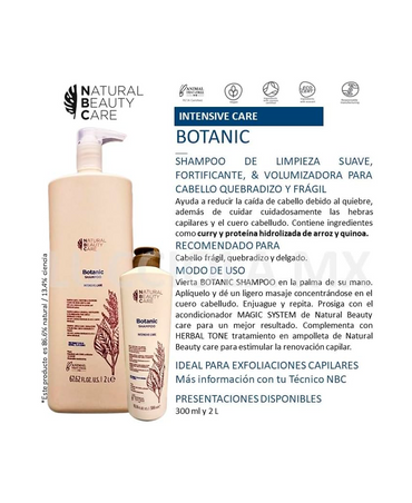 NBC BOTANIC SHAMPOO FORTALECEDOR 2 LTS.