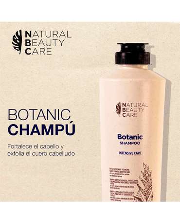 NBC BOTANIC SHAMPOO FORTALECEDOR 300 ML. - El Palacio De La Belleza