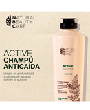 NBC ACTIVE SHAMPOO ANTICAIDA 300 ML. - El Palacio De La Belleza