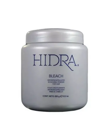 HIDRA BLEACH 7 NIVELES POLVO DECOLORANTE 350 GRS. + REVELADOR 30 VOL. 870 ML.