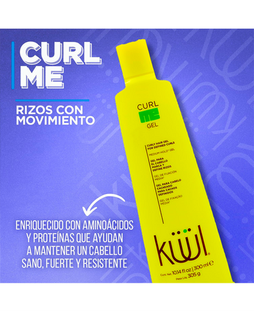 KUUL CURL ME GEL 300 ML.