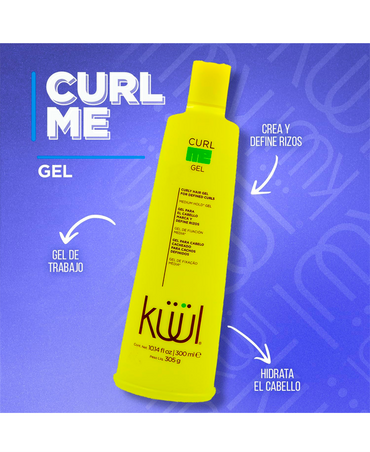 KUUL CURL ME GEL 300 ML.