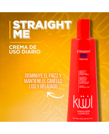 KUUL STRAIGHT ME CREAM GEL 300 ML. (D)