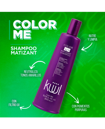 KUUL COLOR ME MATIZANT SHAMPOO LT.