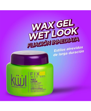 KUUL FIX ME WAX GEL HUMEDO 270 GRS. - El Palacio De La Belleza