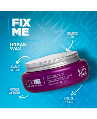 KUUL FIX ME URBAN WAX CERA 100 GRS.