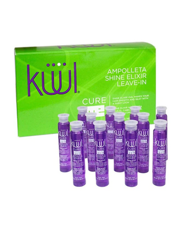 KUUL CURE ME AMPOLLETA SHINE ELIXIR LEAVE-IN C/12 PZAS. (D)