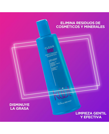 KUUL CLEAN ME DEEP CLEANSING SHAMPOO 300 ML.