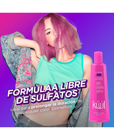 KUUL CLEAN SULFATE FREE SHAMPOO 300 ML.