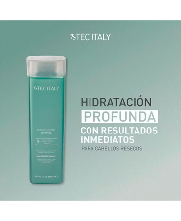 TEC ITALY HI MOISTURIZING SHAMPOO 300 ML.