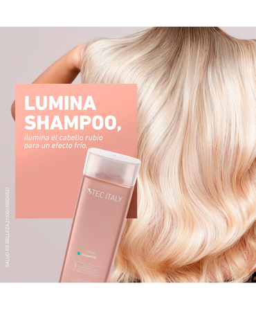 TEC ITALY LUMINA SHAMPOO MATIZADOR RUBIO O BLANCO LT.