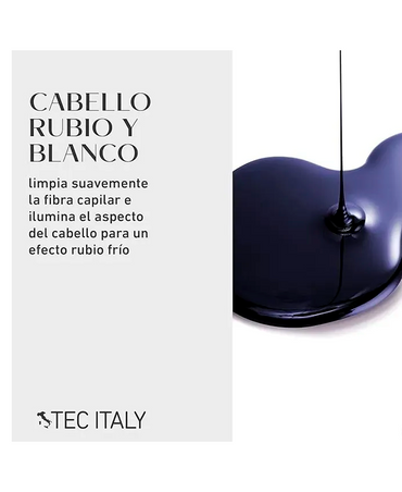 TEC ITALY LUMINA SHAMPOO MATIZADOR RUBIO O BLANCO 300 ML.