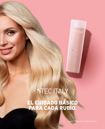 TEC ITALY LUMINA SHAMPOO MATIZADOR RUBIO O BLANCO LT.