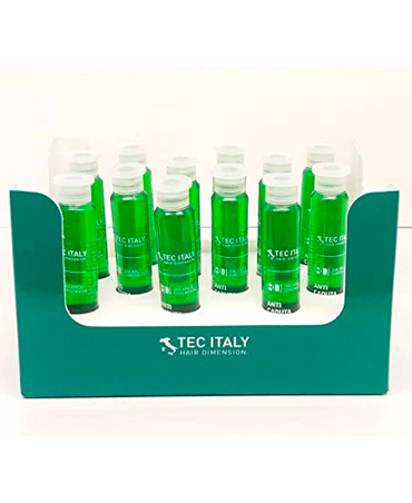 TEC ITALY AMPOLLETA TONICO ANTICADUTA 12 AMP 10 ML. C/U