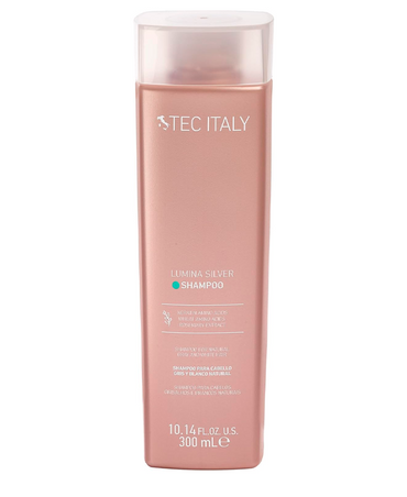TEC ITALY LUMINA SILVER SHAMPOO CABELLO GRIS Y BLANCO 300 ML.