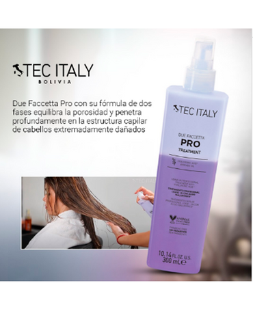TEC ITALY DUE FACCETTA PRO TREATMENT SPRAY 300 ML.