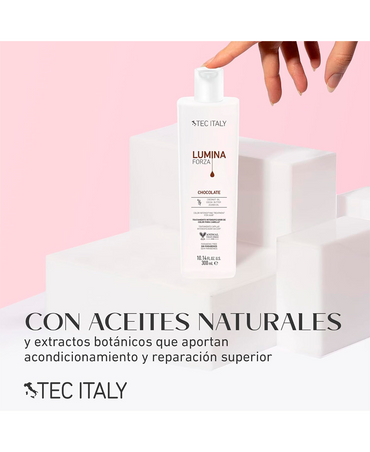 TEC ITALY LUMINA FORZA CHOCOLATE TRATAMIENTO 300 ML.