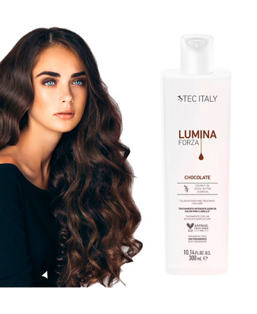 TEC ITALY LUMINA FORZA CHOCOLATE TRATAMIENTO 300 ML.