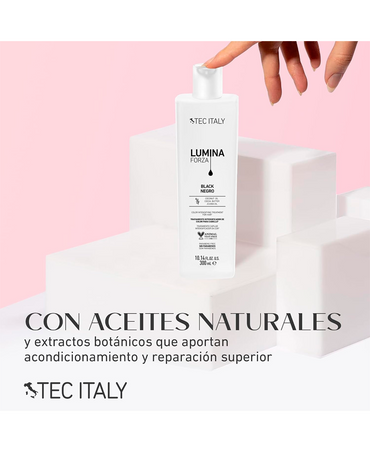 TEC ITALY LUMINA FORZA BLACK TRATAMIENTO 300 ML.