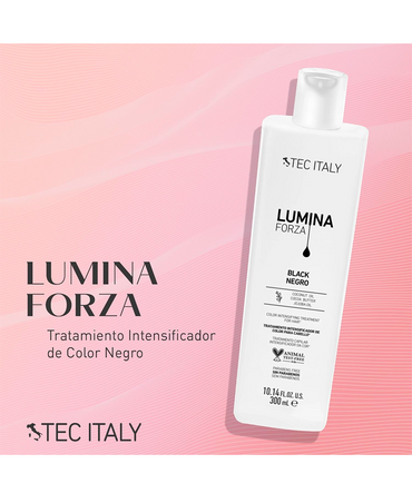 TEC ITALY LUMINA FORZA BLACK TRATAMIENTO 300 ML.