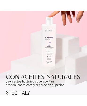 TEC ITALY LUMINA FORZA VIOLETA TRATAMIENTO 300 ML.