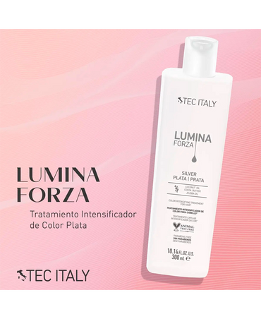 TEC ITALY LUMINA FORZA SILVER MASCARILLA 300 ML.