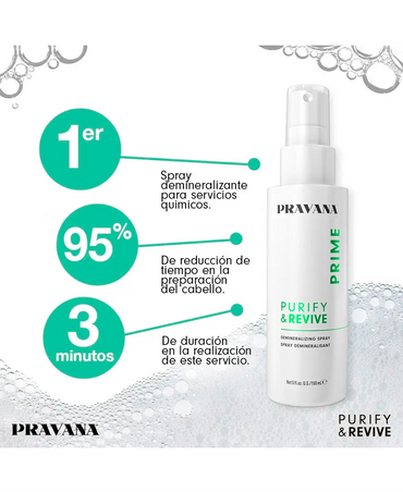 PRAVANA PURIFY & REVIVE PRIMER DEMINERALIZING SPRAY 150 ML.
