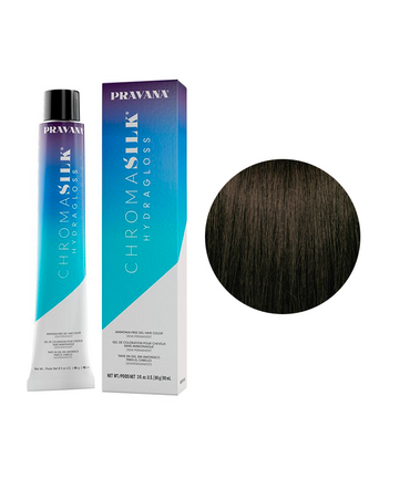 PRAVANA CHROMASILK HYDRAGLOSS 4NT 90 ML.
