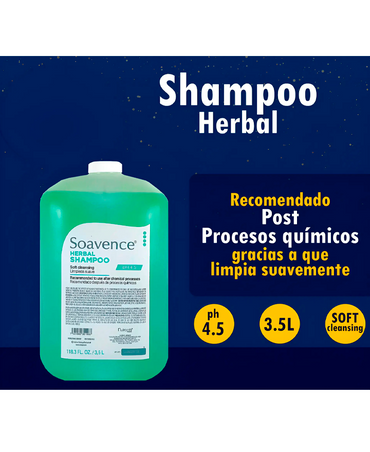 NUTRAPEL SOAVENCE SHAMPOO HERBAL 3500 ML. SN03H