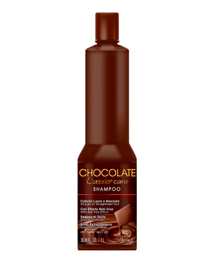NUTRAPEL CHOCOLATE LASSIO LS01 SHAMPOO 1 L. - El Palacio De La Belleza