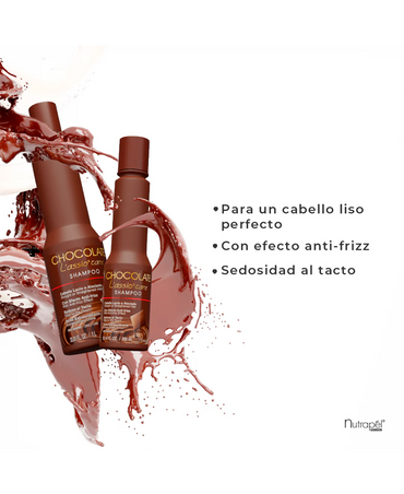 NUTRAPEL CHOCOLATE LASSIO LS30 SHAMPOO 300 ML. - El Palacio De La Belleza