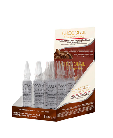 NUTRAPEL CHOCOLATE LASSIO CA.LA AMPOLLETA CAJA  C/12 PZAS.