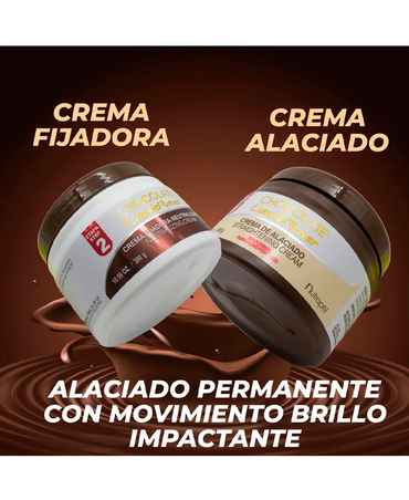 NUTRAPEL CHOCOLATE LASSIO L430 4 EVER ESTUCHE ALACIADO PERMANENTE - El Palacio De La Belleza