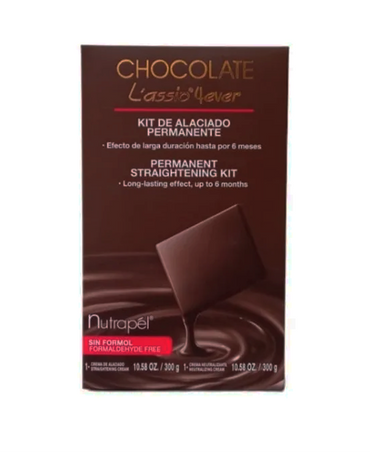 NUTRAPEL CHOCOLATE LASSIO L430 4 EVER ESTUCHE ALACIADO PERMANENTE