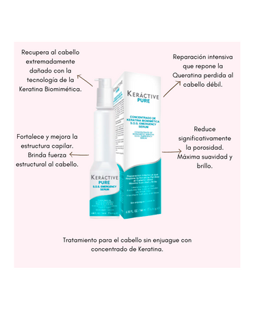 NUTRAPEL KERACTIVE SERUM KERATINA BIOMIMETICA 144 ML. KPR - El Palacio De La Belleza