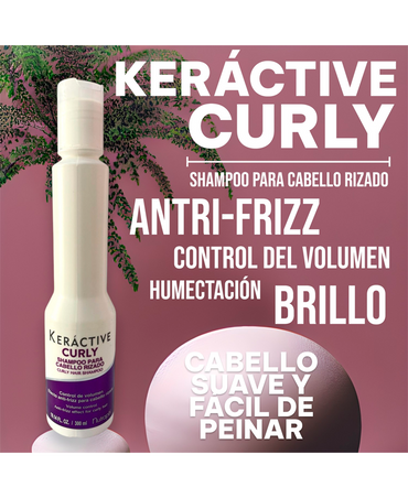 NUTRAPEL KERACTIVE CURLY SHAMPOO 300 ML. SKC30