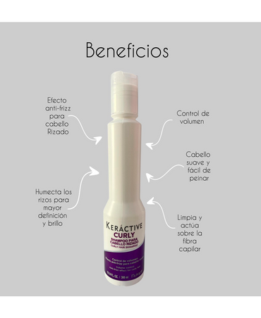 NUTRAPEL KERACTIVE CURLY SHAMPOO 300 ML. SKC30