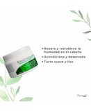 NUTRAPEL KERACTIVE NUTRITIVE MASK BAMBOO & GREEN TEA 360 GRS. NU30