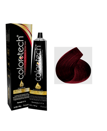 COLOR TECH TINTE 6.62 RUBIO OSCURO ROJIZO NACARADO - El Palacio De La Belleza
