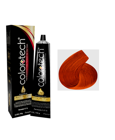 COLOR TECH TINTE 8.44 RUBIO CLARO COBRIZO INTENSO - El Palacio De La Belleza