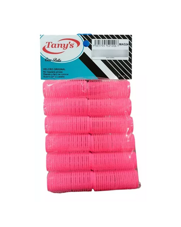 TANYS TUBO MAG24 VELCRO C/12 ROSA 24 MM