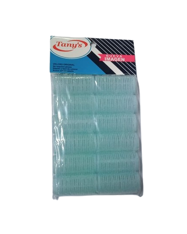 TANYS TUBO MAG28 VELCRO C/12 AZUL CLARO 28 MM