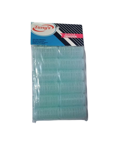 TANYS TUBO MAG28 VELCRO C/12 AZUL CLARO 28 MM