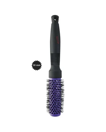 TANYS CEPILLO BR562 REDONDO TERMICO MORADO CHICO