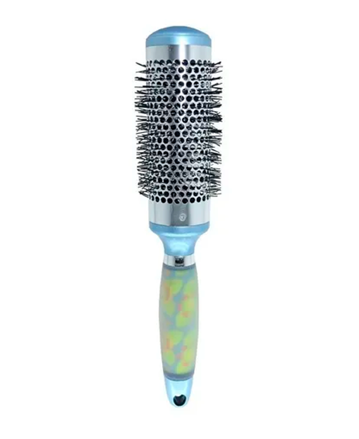 TANYS CEPILLO BR9884B-P REDONDO MAGO SILICON FLORES(D)
