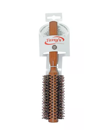 TANYS CEPILLO BR814 REDONDO CERDAS JABALI 22 MM.