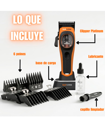 4X4 PLATINUM CLIPPER MOTOR 10000 RPM NARANJA