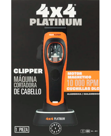 4X4 PLATINUM CLIPPER MOTOR 10000 RPM NARANJA